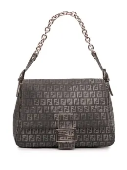 Fendi 2010-2025 Zucchino Spalmati Chain Mamma Forever shoulder bag 32109948