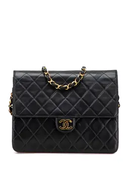 Chanel 1997-1999 Small CC Quilted Lambskin Single Flap crossbody bag 32088992