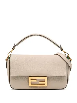 Fendi 2010-2025 Mini Leather Baguette satchel 32093701