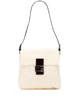 Fendi 2000-2010 Zucca Canvas shoulder bag 32092751