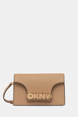 Кожаная сумка DKNY, зеленый r435og58 | zielony