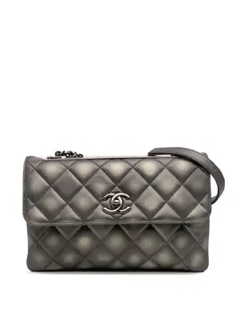 Chanel 2015-2016 Quilted Metallic Lambskin Trendy CC Flap shoulder bag 32094779
