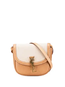 Saint Laurent 2020 Small Calfskin and Canvas Kaia crossbody bag 32094841