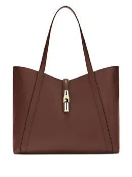 Furla curved-panel clasp tote bag 31505096