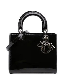 Christian Dior 2015 Medium Patent Lady Dior satchel 32123638