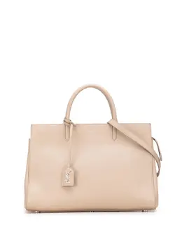 Saint Laurent 2021 Medium Grained Calfskin Cabas Rive Gauche satchel 32110050