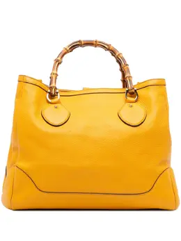 Gucci 2016-2025 Medium Leather Bamboo Diana tote bag 32094492