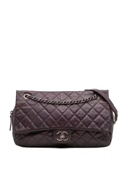 Chanel 2012 Jumbo Quilted Iridescent Caviar Easy Flap shoulder bag 32093587