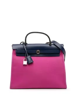 Hermes 2018 Toile Herbag Zip 31 satchel 32093704