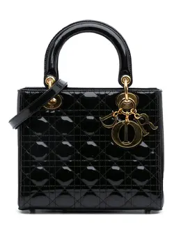 Christian Dior 2013 Medium Patent Cannage Lady Dior satchel 32093778