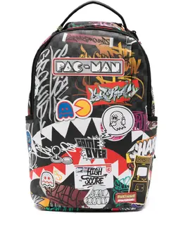 Sprayground pac-man graffiti backpack 31999789