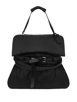 Moschino quilted belted shoulder bag 30907102