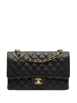 Chanel 2010-2011 Medium Classic Caviar Double Flap shoulder bag 32122377