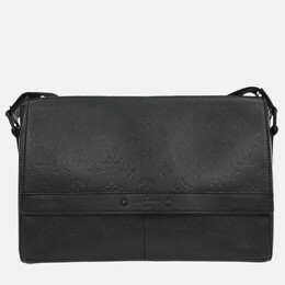 Louis Vuitton Black Monogram Shadow Sprinter Messenger bag 1214023