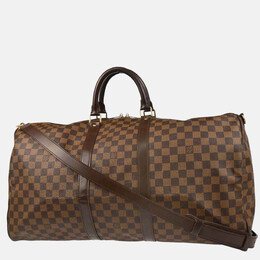 Louis Vuitton Damier Keepall Bandouliere 55 Duffle Bag 1214016