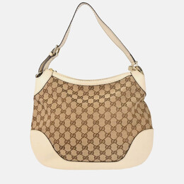 Gucci Beige GG Hobo Handbag 1213994