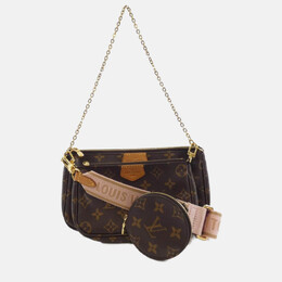 Louis Vuitton Brown Monogram Multi Pochette Accessoires Shoulder Bag 1213744