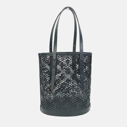 Louis Vuitton Monogram Lace Bucket PM Shoulder Bag In Plastic Noir Black 1213805