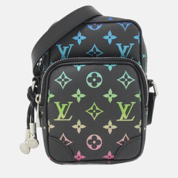 Louis Vuitton Black Monogram Iridescent Amazon Shoulder Bag 1213758
