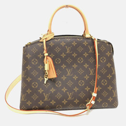 Louis Vuitton Grand Palais Mm 2-Way Bag Monogram Canvas Brown 1213798