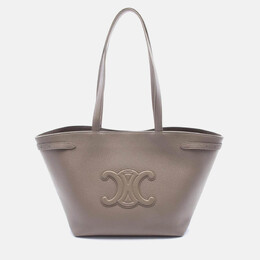 Celine Medium Cabas Anais Cuir Triomphe Beige Leather Tote Bag 1213754