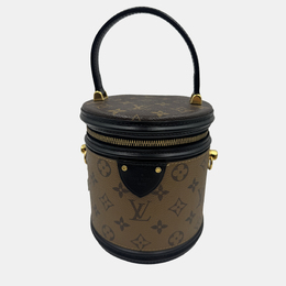 Louis Vuitton Cannes Brown Monogram Reverse Canvas Shoulder Bag 1212914