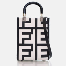 Fendi x Marc Jacobs Mini Vitello King Sunshine Shopper Tote 1213351