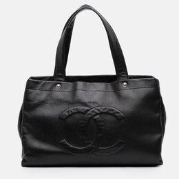 Chanel Black CC Caviar Tote 1212999