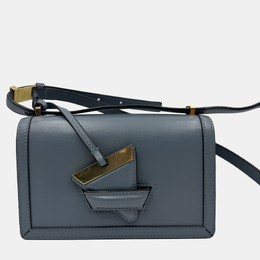 Loewe Barcelona blue calf leather crossbody bag 1213065