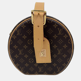 Louis Vuitton Petite Boite Chapeau Brown Monogram Canvas Crossbody Bag 1212966