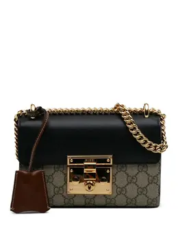 Gucci 2016-2025 Small GG Supreme Padlock crossbody bag 32123621