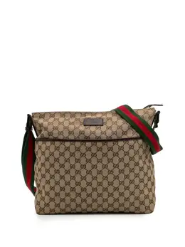 Gucci 2016-2025 GG Canvas Web crossbody bag 32123689