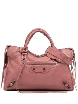Balenciaga 2012 Lambskin Motocross Classic City satchel 32109974