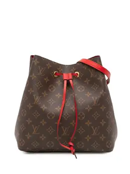 Louis Vuitton 2015-2025 Monogram Neonoe MM bucket bag 32122365