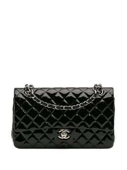 Chanel 2014 Medium Classic Patent Double Flap shoulder bag 32122367