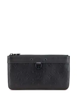 Louis Vuitton 2019 Monogram Shadow Pochette Discovery PM clutch bag 32108999
