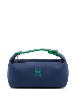 Hermes 2023 Small Canvas Bride A Brac Case vanity bag 32110335