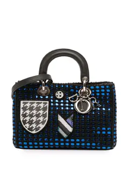 Christian Dior 2016 Small Tweed Patch Diorissimo Tote satchel 32122380