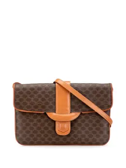 Celine 2008 Macadam Coated Canvas shoulder bag 32109676