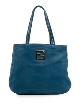 Fendi 2010-2025 Nubuck FF Chains tote bag 32123657