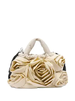 Vic Matie rose-appliqué tote bag 29906537