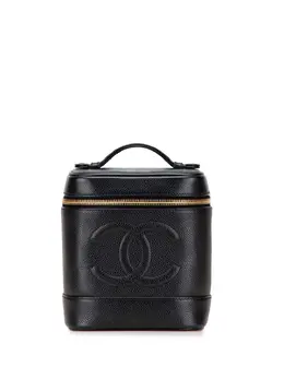 Chanel 2002-2003 CC Caviar vanity bag 32118151