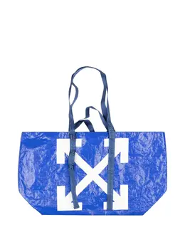 Off-White Commerical Arrows-print tote bag 32085213