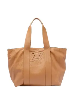 Vic Matie logo-plaque leather tote bag 29905840