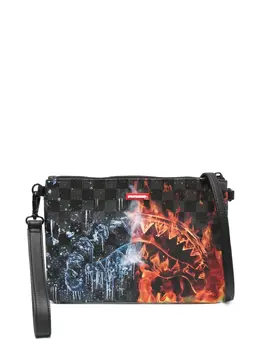 Sprayground Fire & Ice shark cross body bag 31999798