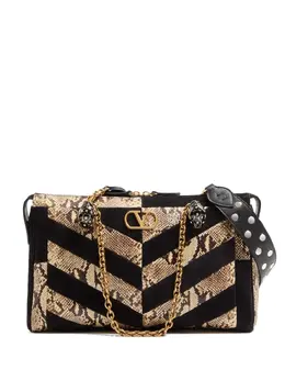 Valentino Garavani Panthea patchwork shoulder bag 31092769