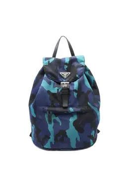 Prada 2000s Tessuto Camouflage backpack 30295508