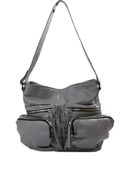 Vic Matie multiple-pocket leather shoulder bag 29906548
