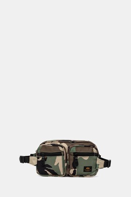 Сумка на пояс Label Alpha Industries, зеленый 156943 | zielony