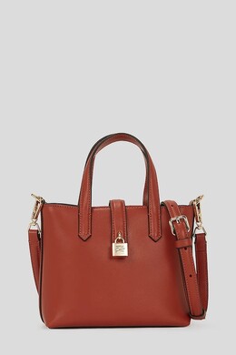 Кожаная сумка Karl Lagerfeld, красный a3w30151 | czerwony